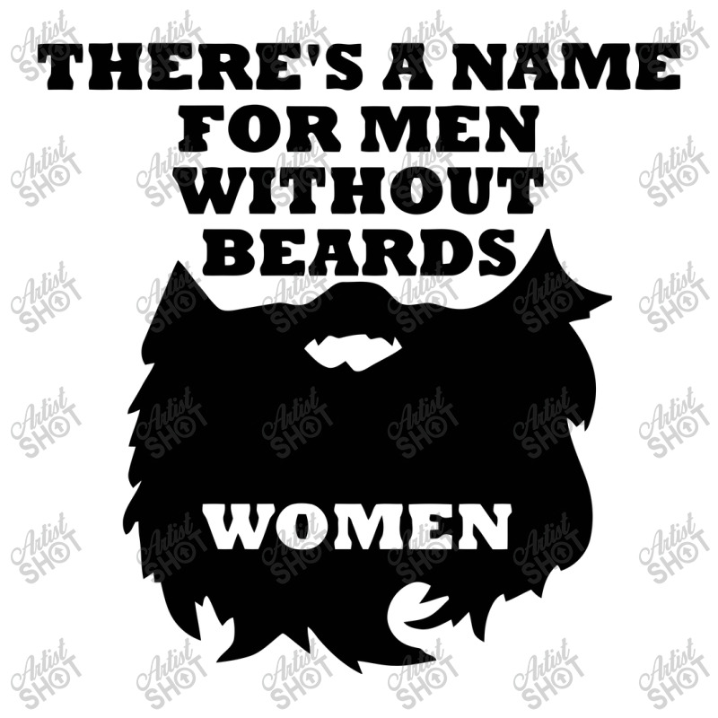 There's A Name For Men Without Beards Woman Men's 3/4 Sleeve Pajama Set | Artistshot