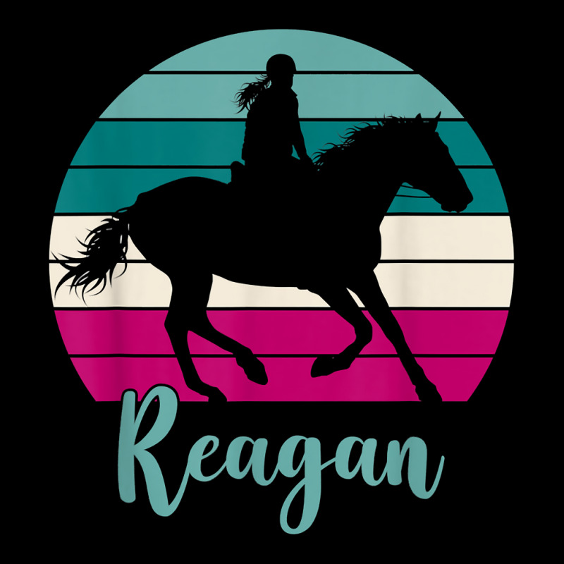 Reagan Name Gift   Equestrian Shirt Reagan Horse Girl T Shirt Adjustable Cap by nilda1pr4klauer | Artistshot