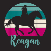 Reagan Name Gift   Equestrian Shirt Reagan Horse Girl T Shirt Vintage Cap | Artistshot