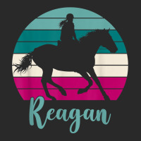 Reagan Name Gift   Equestrian Shirt Reagan Horse Girl T Shirt Printed Hat | Artistshot