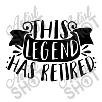 This Legend Has Retired Zipper Hoodie | Artistshot