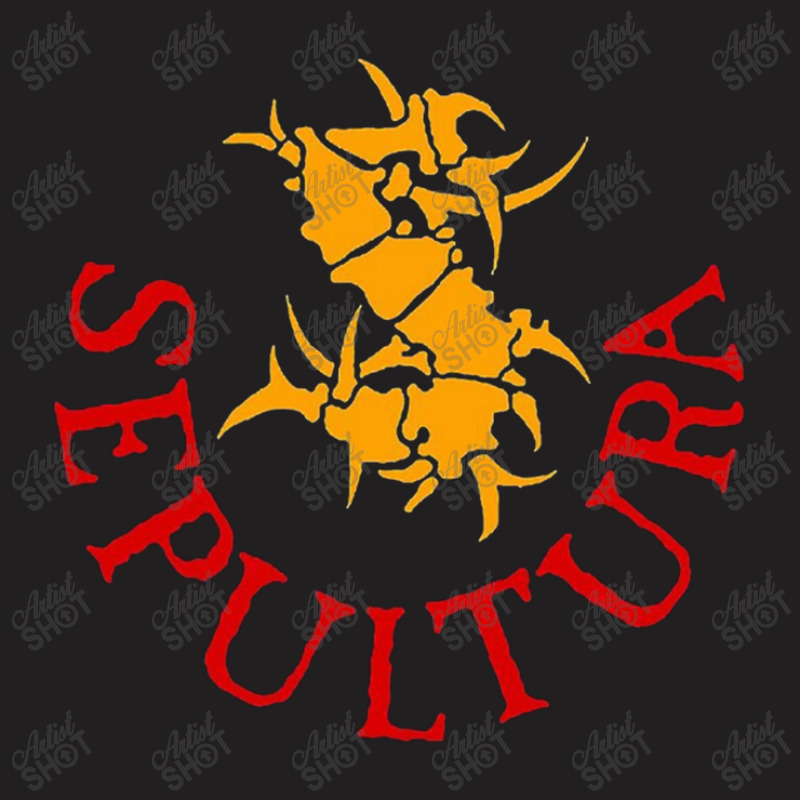 Yellow Sepultura Red T-shirt | Artistshot