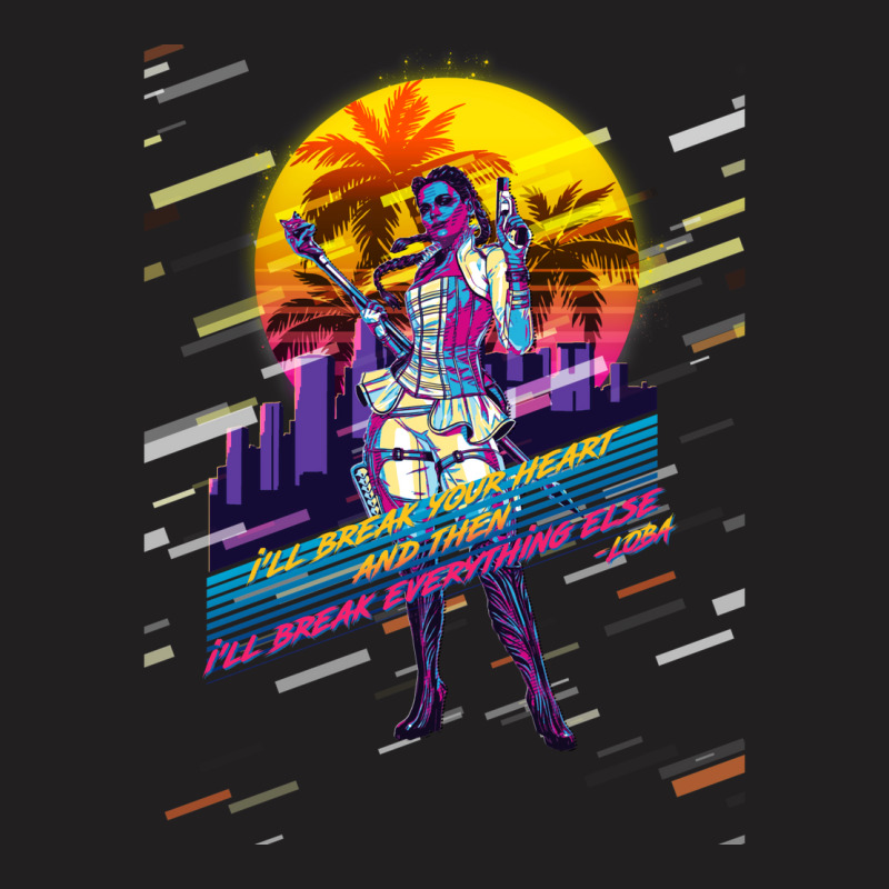 Apex Legends   Loba 80s Retro Active T Shirt (1) T-Shirt by opobiluhtlaw | Artistshot