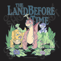 Land Before Time Pastel Dinosaur Friends T-shirt | Artistshot