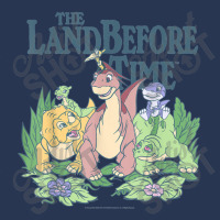 Land Before Time Pastel Dinosaur Friends Men Denim Jacket | Artistshot