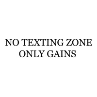 Passive Aggressive Gym Tees No Texting Zone Gains Only T Shirt Pin-back ...