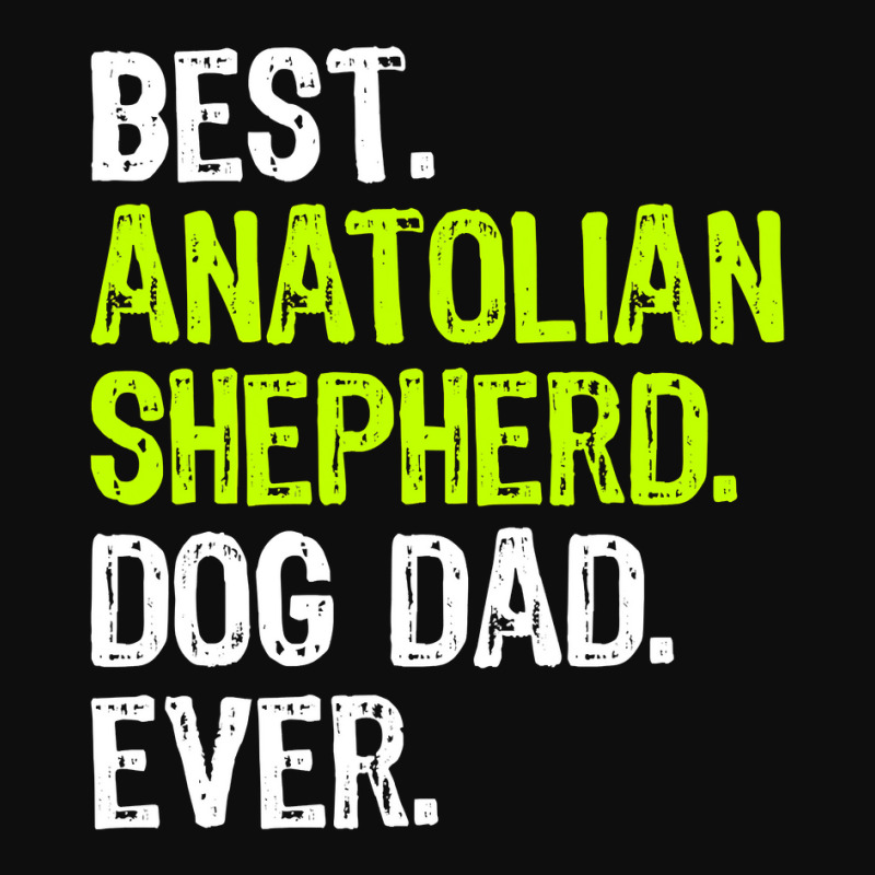 Anatolian Shepherd Dog Dad Fathers Day Dog Lovers Crop Top by Bradley | Artistshot