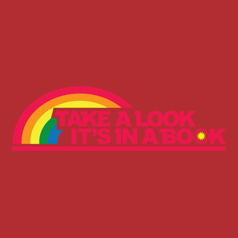 Reading Rainbow Take A Look It's In A Book Ladies Fitted T-Shirt by tindokveh | Artistshot