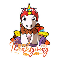 Happy Thanksgiving Unicorn Cute Turkey Costume Men's T-shirt Pajama Set | Artistshot