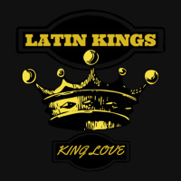 Latin Kings Inspired Crown With Words King Love Old School Style Graphic T-shirt | Artistshot