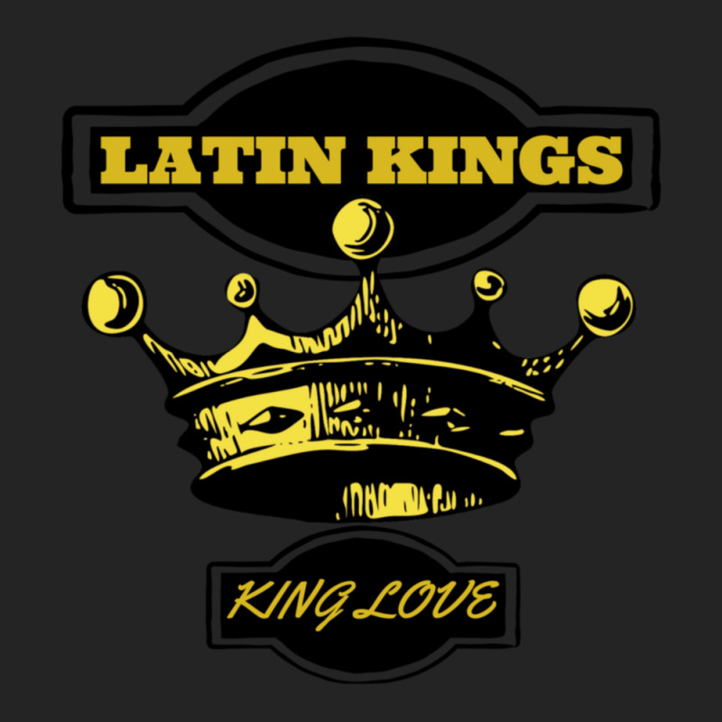 Latin Kings Inspired Crown With Words King Love Old School Style 3/4 Sleeve Shirt by LisaBurlingame | Artistshot