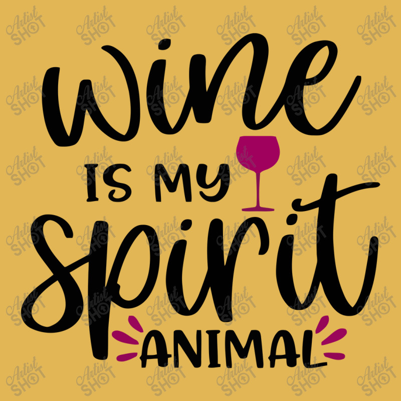 Wine Is My Spirit Animal Vintage Hoodie And Short Set | Artistshot