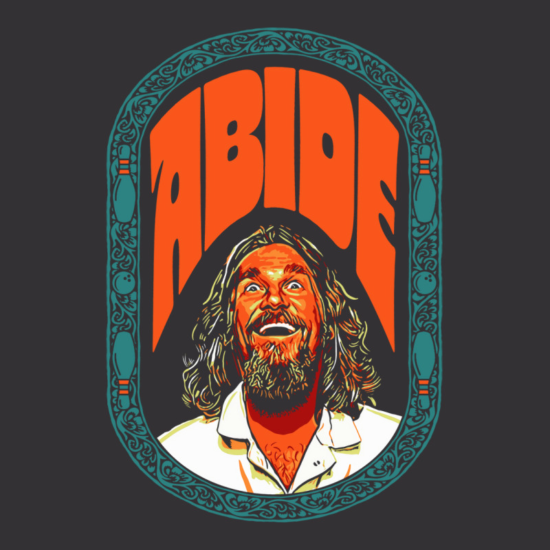 Abide   The Dude Lebowski Vintage Dream Sequence Bowling Design Vintage Hoodie And Short Set | Artistshot