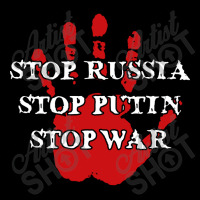 Stop Russia Stop Putin Stop War Adjustable Cap | Artistshot