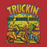 Truckin' My Blues Away 1967 (1) Ladies Fitted T-shirt | Artistshot