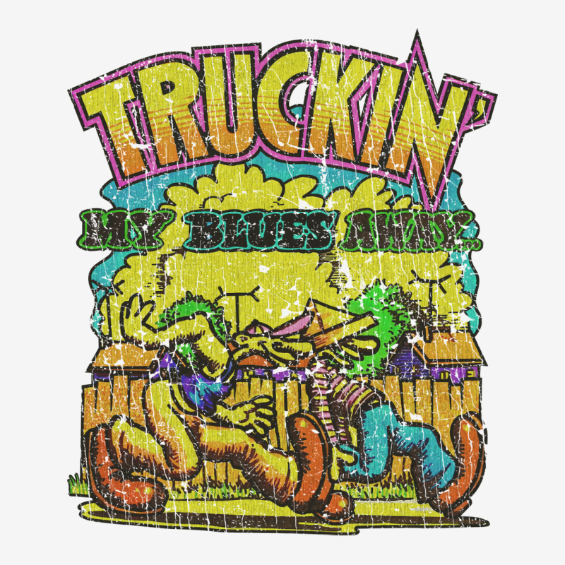 Truckin' My Blues Away 1967 (1) Scorecard Crop Tee by tinhabcikd | Artistshot