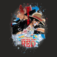 One Piece Film Red Ladies Fitted T-shirt | Artistshot