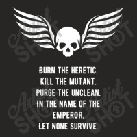 Let None Survive Wargaming Meme Ladies Fitted T-shirt | Artistshot