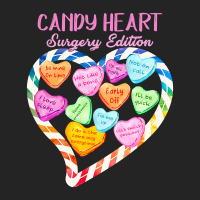 Anesthesia Nurse Valentines Day Candy Heart Surgery Edition 3/4 Sleeve Shirt | Artistshot