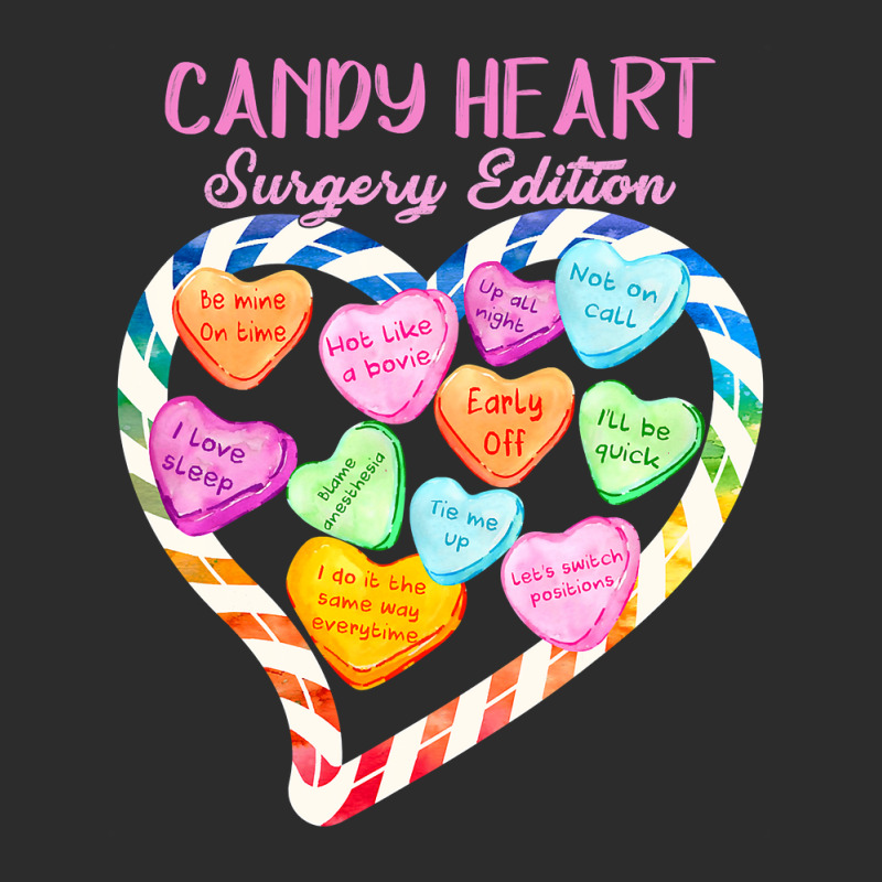 Anesthesia Nurse Valentines Day Candy Heart Surgery Edition Exclusive T-shirt | Artistshot