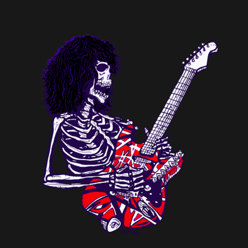 Dead E Virtuoso Rock Guitar Player Zombie Skeleton Flannel Shirt | Artistshot