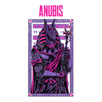 Pink Graphic Anubis Typical God Figure T Shirt 3/4 Sleeve Shirt | Artistshot