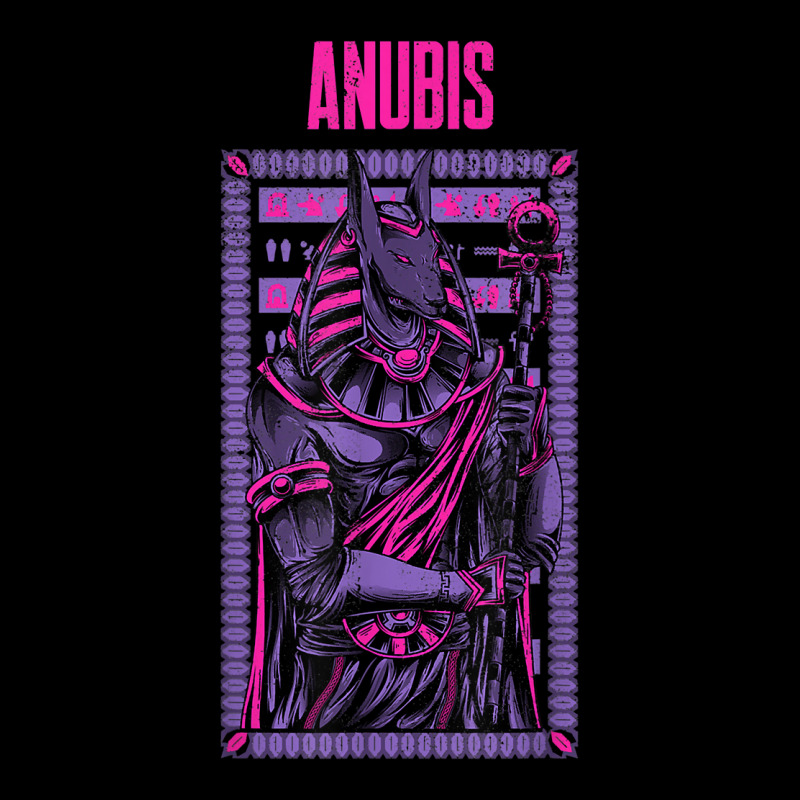 Pink Graphic Anubis Typical God Figure T Shirt Cropped Sweater by anselmpru9bt | Artistshot