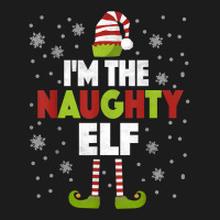 I'm The Naughty Elf Shirt Matching Christmas Family Tshirts Hoodie & Jogger Set | Artistshot