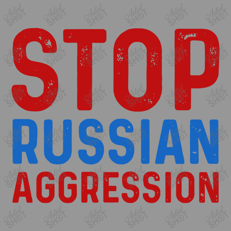 Stop Russian Aggression Women's V-Neck T-Shirt by syakirra | Artistshot