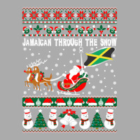 Jamaican Through The Snow Ugly Christmas Sweater Tshirt T-shirt | Artistshot