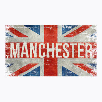 Manchester England United Kingdom British Flag Vintage T Shirt T-shirt | Artistshot