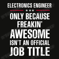 Gift For Freakin' Awesome Electronics Engineer Scorecard Crop Tee | Artistshot