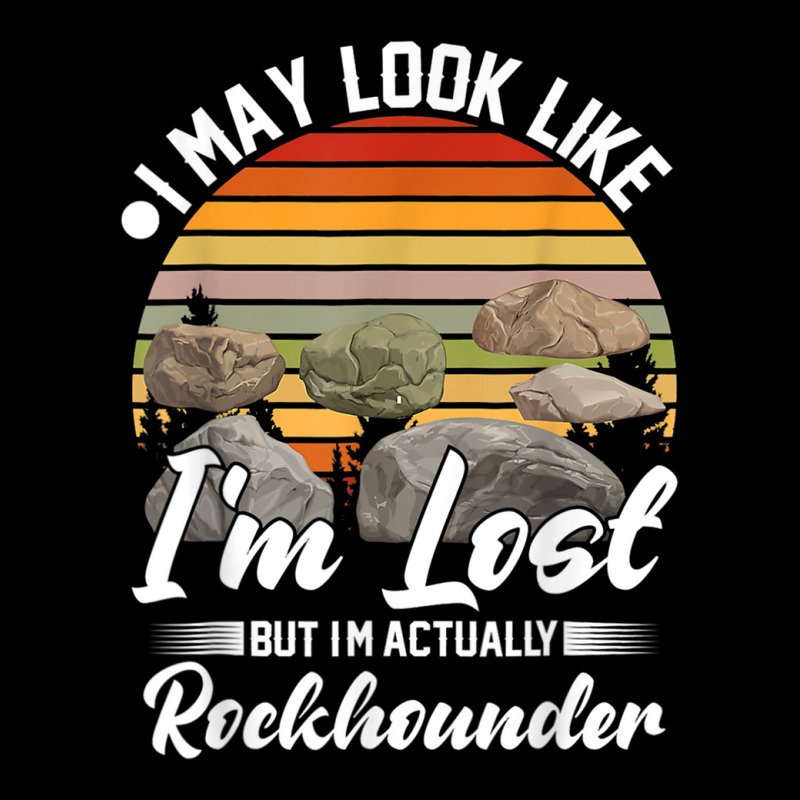 I'm Rockhounder Funny Rock Collector Geologist Rock Hounding Maternity Scoop Neck T-shirt by ChristinaMarieCavanaugh | Artistshot