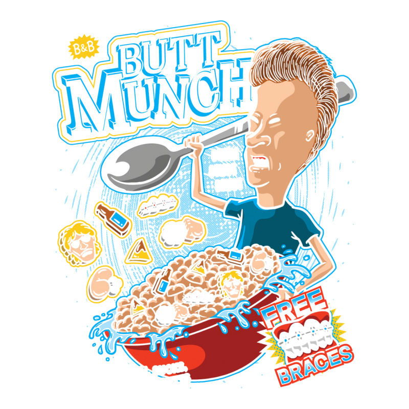 Butt Munch Cereal Unisex Hoodie by zrigkhudeu | Artistshot