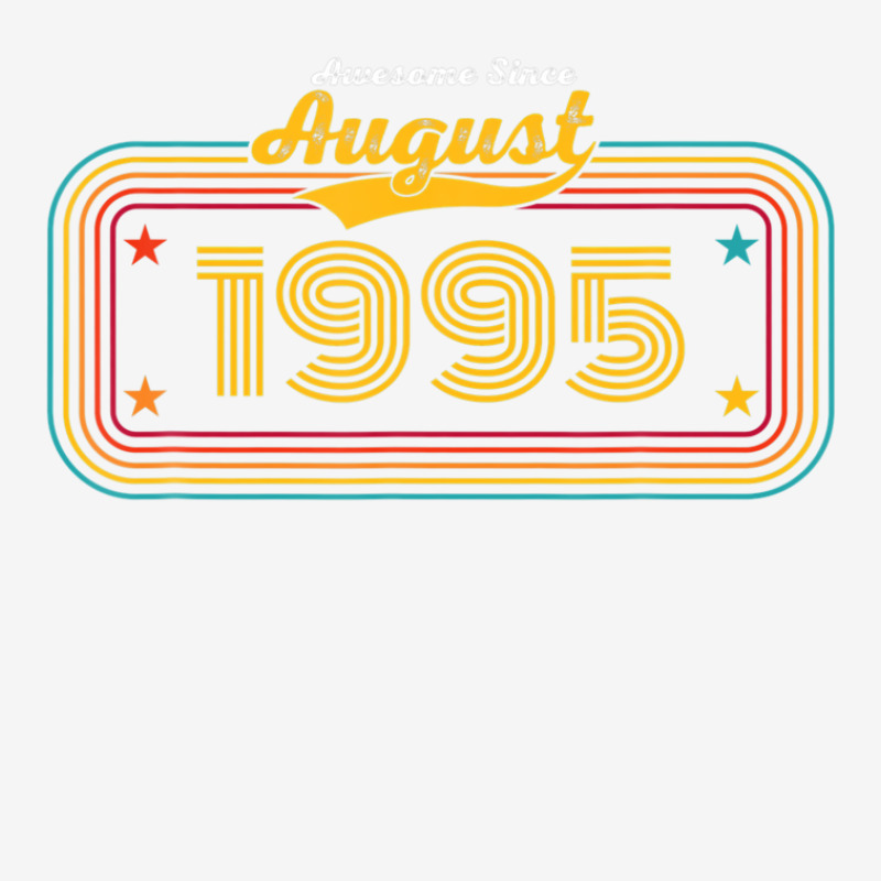 27th Birthday Vintage Awesome Since August 1995 Full Set Car Mats | Artistshot