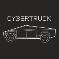 Cyber Tech Futuristic Truck For Auto Car Fans Ladies Fitted T-shirt | Artistshot