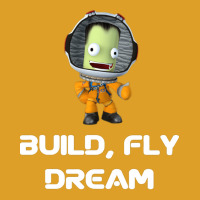 Build Fly Dream Crash ,kerbal Space Program , Kerbals , Kids Cartoon , T-shirt | Artistshot