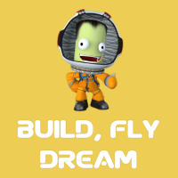 Build Fly Dream Crash ,kerbal Space Program , Kerbals , Kids Cartoon , Graphic T-shirt | Artistshot