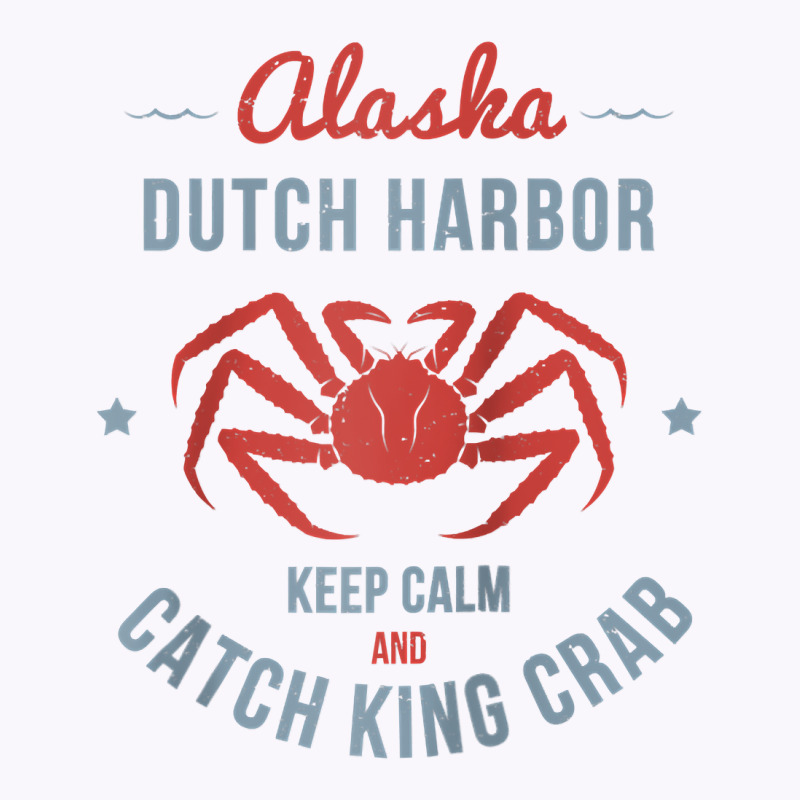 King Crab Dutch Harbor Alaska Raglan Baseball Tee Tank Top by Pinch1410 | Artistshot