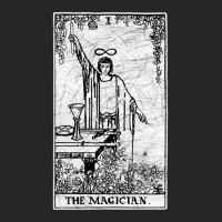 The Magician Tarot Card - Major Arcana - Fortune Telling - Occult Ladies Fitted T-shirt | Artistshot