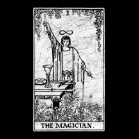 The Magician Tarot Card - Major Arcana - Fortune Telling - Occult Cropped Hoodie | Artistshot