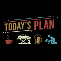 Today's Plan Car Mechanics Funny Daily Routine T Shirt Toddler 3/4 Sleeve Tee | Artistshot