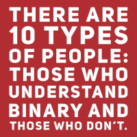 10 Types Of People Binary Ladies Fitted T-shirt | Artistshot