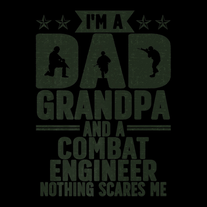 Mens I'm A Dad And Grandpa Combat Engineer Combat Engineering Premium Pocket T-Shirt by KarinLeighPurcell | Artistshot