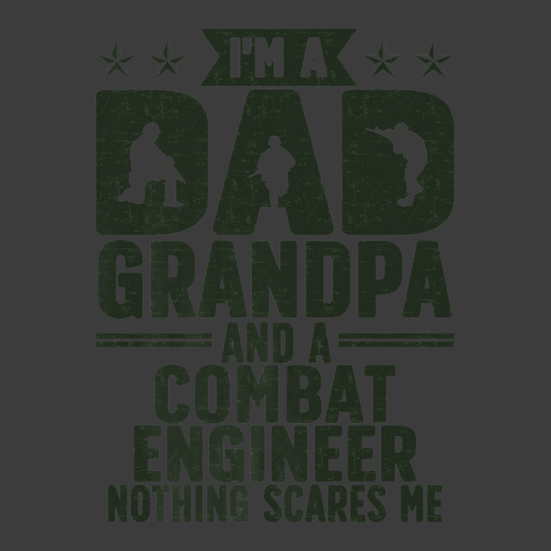 Mens I'm A Dad And Grandpa Combat Engineer Combat Engineering Premium Men's Polo Shirt by KarinLeighPurcell | Artistshot