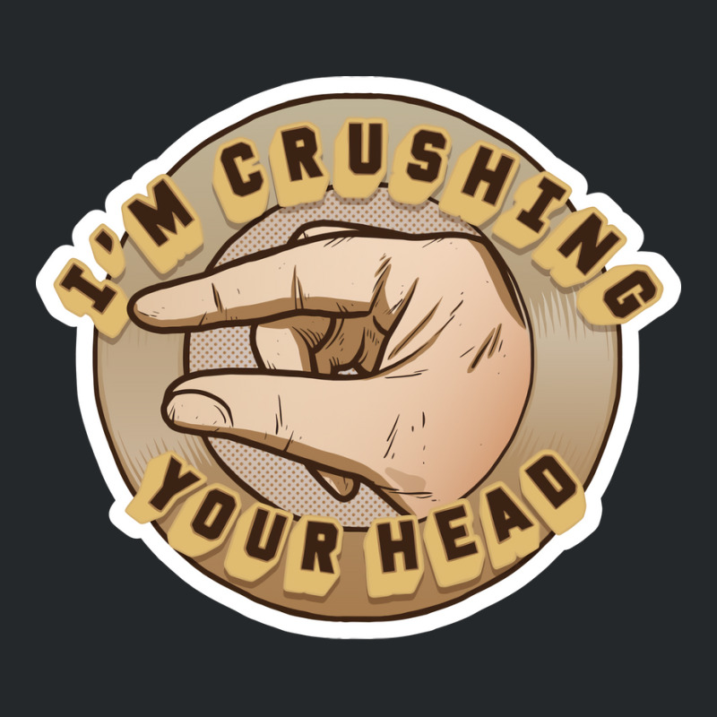 Crushing Your Head Crewneck Sweatshirt by zrigkhudeu | Artistshot