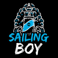 Sailing Boy Hobby Sailor Sail Sailboat T Shirt V-neck Tee | Artistshot