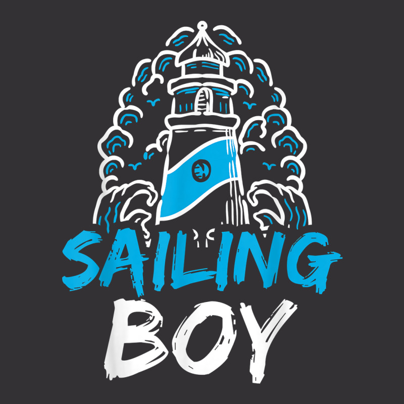 Sailing Boy Hobby Sailor Sail Sailboat T Shirt Vintage Hoodie | Artistshot