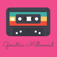 Geriatric Millennial Cassette Design Classic  (1) (1) (1) (1) Crewneck Sweatshirt | Artistshot