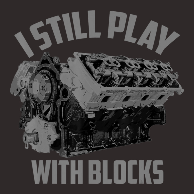 Trending I Still Play With Blocks Racing Maintenance Man Racerback Tank by Milne Charlton | Artistshot